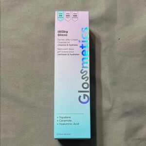 Milky Haze Gentle Jelly-Cream Cleanser - Blue and White